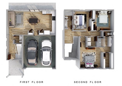 "Poplar" floor plan available at Aspen Vista at Anchor Pointe | Reno, NV